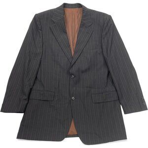 Hugo Boss Gable Vegas Virgin Wool Brown Blazer Sport Coat Jacket Men's 42R
